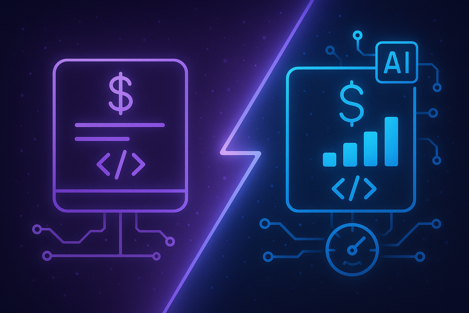 Hình ảnh thể hiện sự thay đổi mô hình giá của công cụ AI coding